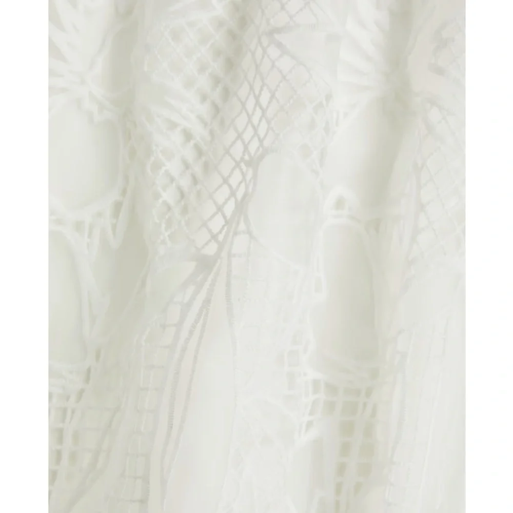 ML MONIQUE LHUILLIER
Gathered guipure lace mini dress - Picture 5 of 6